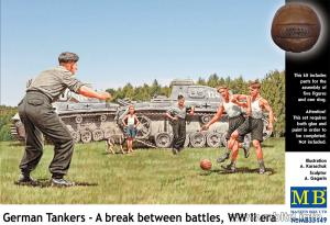 1:35 German tankers "Break between battles"