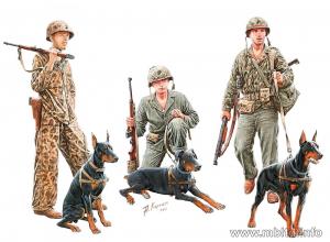 1:35 Dogs in service in US Marine Corps