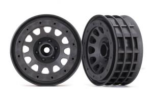 Traxxas Wheels Method 105 Charcoal Grey 2.2" SC (2) TRX8171A