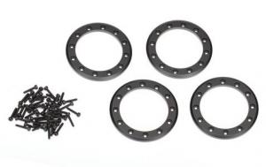 Traxxas Beadlock Rings 1.9" Alu Black (4) TRX8169T