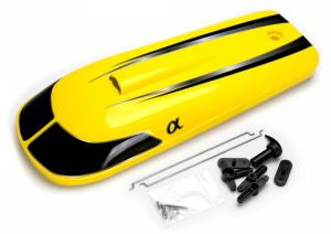 Hatch Alpha Yellow with accessories#