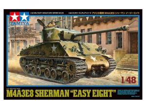 Tamiya 1/48 Us M4A3E8 Sherman Easy Eight pienoismalli