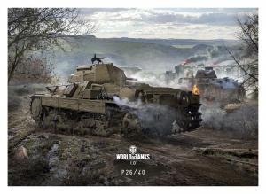 Italeri 1/35 World of tanks P26 / 40 LIMITED ED.