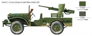 Italeri 1/35 M6 Gun Motor Carriage Wc-55