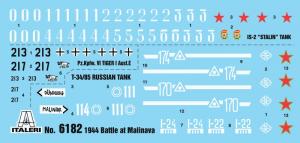 Italeri 1/72 1944 BATTLE AT MALINAVA SET