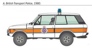 Italeri 1/24 RANGE ROVER POLICE