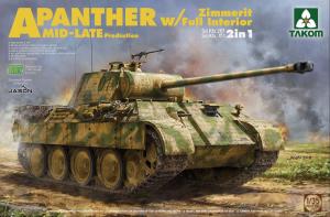 1:35 Panther A mid-late with zimmerit & full interior