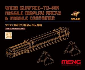 1:35 9M38 Surface-to-air Missile Display Racks & Missile Container (Resin)
