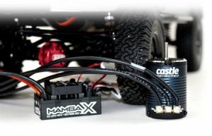 MAMBA X Sensor ESC 25,2V WP, 1406-2850KV Combo Crawler