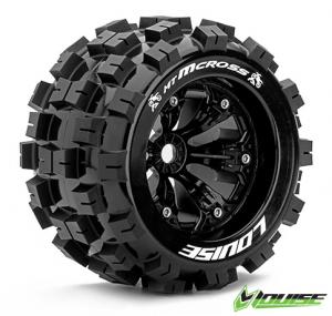 Tire & Wheels MT-MCROSS 3,8" Black 1/2-offset (2)