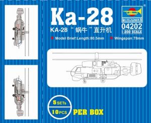 Trumpeter 1:200 KA-28 (5 helicopters)