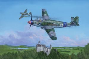 Trumpeter 1:48 German Messerschmitt Me509 Fighter