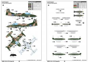 Trumpeter 1:48 US A-37A Dragonfly Light Ground-Attack Aircraft