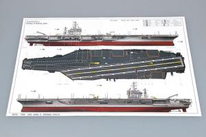Trumpeter 1:700 USS John C. Stennis CVN-74