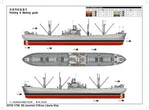 Trumpeter 1:700 SS Jeremiah O'Brien Liberty Ship