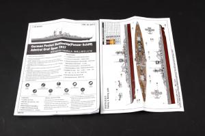 1:700 Ger. Battleship Admiral Graf Spee 1937