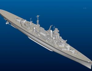 1:700 German Cruiser Admiral Hipper 1941