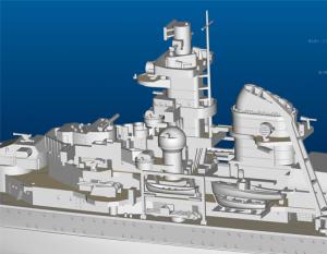 1:700 German Cruiser Admiral Hipper 1941