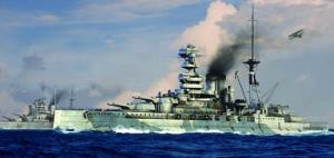 Trumpeter 1:700 HMS Barham 1941