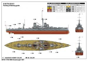 Trumpeter 1:700 HMS Dreadnought 1907