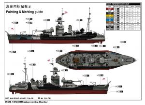 Trumpeter 1:350 HMS Abercrombie Monitor