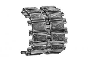 Trumpeter 1:35 Strv103 late Track links