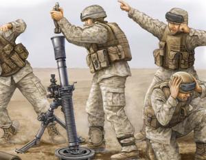 Trumpeter 1:35 Modern  U.S. Marine M252 Team