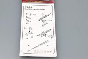 Trumpeter 1:35 M242 Bushmaster 25mm chain gun & M240 7.62mm MG