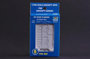 Trumpeter 1:700 Sukhoi Su-33UB Flanker (6pcs)