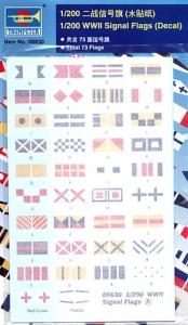 Trumpeter 1:200 WWII Signal Flags