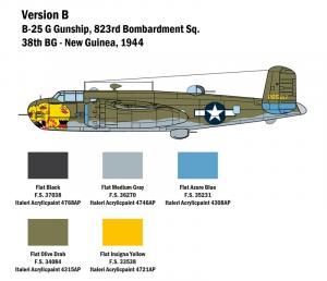 Italeri 1/48 B-25G MITCHELL