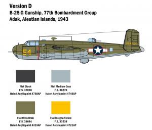Italeri 1/48 B-25G MITCHELL