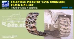 1:35 Valentine Tank Workable Tracks