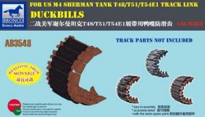 1:35 DUCKBILLS for US M4 Sherman Tank T48/T51 /T54E1 Track Link