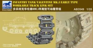 1:35 Valentine Mk.I Early Workable Track Set