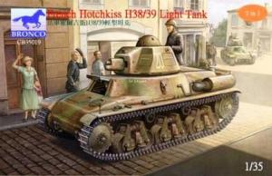 1:35 French H38/39 Light tank ( 2 versions)