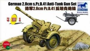 1:35 German 2.8cm Pzb41 AT Gun