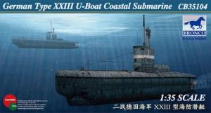 1:35 German U-XXIII Coastal Submarine