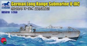 1:350 German Long Range Submarine Type U-IXC