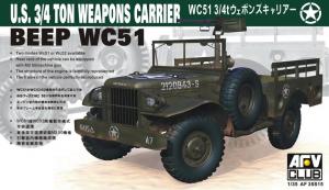 1:35 WC-51 4X4 WEAPONS CARRIER
