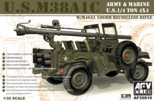 1:35 JEEP M38 w/106 mm GUN