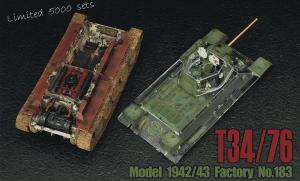 1:35 T34/76 1943 with transparent hull