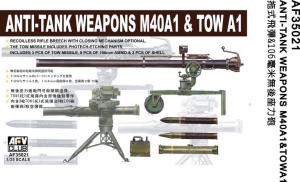 1:35 ANTI-TANK WEAPONS M40A1 & TOW A1