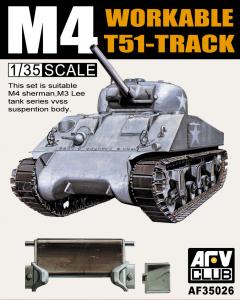 1:35 M4/M3 T51 SHERMAN TRACKS