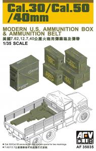 1:35 CAL.30/ CAL.50/ 40 mm AMMO BOXES