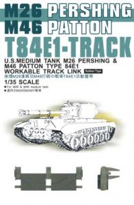 1:35 T-84E1 PERSHING TRACKS (Rubber)