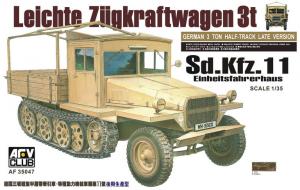 1:35 Sdkfz11 late version with wood cab