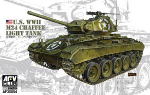 1:35 WWII US M24 Chaffee Light Tank
