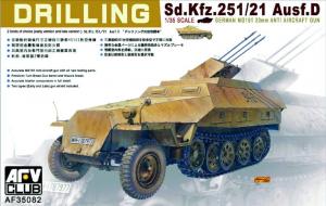1:35 SDKFZ 251/21 Ausf. D  DRILLING