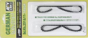 1:35 SDKFZ 251 & 11 TRACKS (SOFT RUBBER)